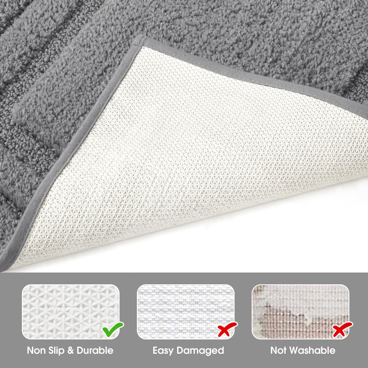 Machine washable construction stays looking fresh after frequent washing
