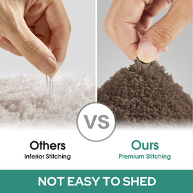 HOMEIDEAS set highlighted as machine washable for easy cleaning and longevity