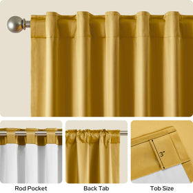 HomeIdeas blackout curtains bedroom scene highlighting light control.
