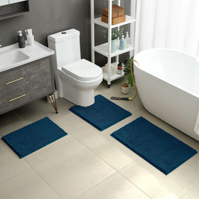 HOMEIDEAS contoured U-shape rug 20x24 area enhances safety and style.