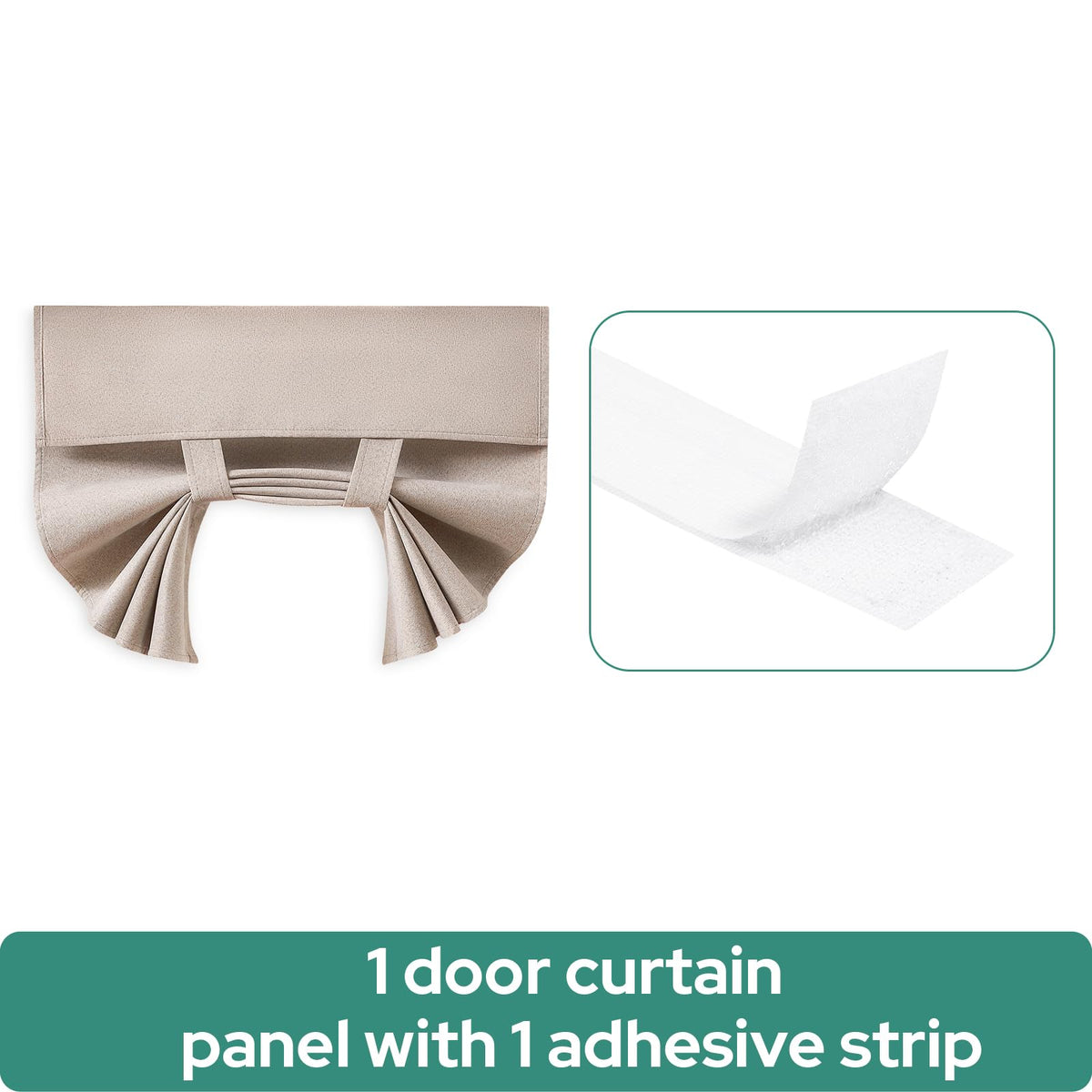 HOMEIDEAS easy-care fabric is machine washable and fade-resistant