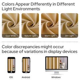 HOMEIDEAS machine-washable silk-like fabric offers easy care