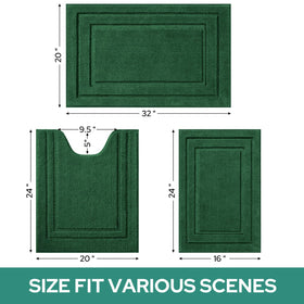 HOMEIDEAS fast-drying microfiber for a tidier bathroom