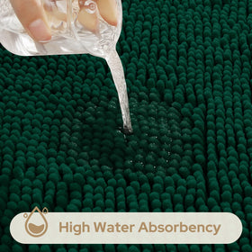 HOMEIDEAS large rug 20x32 in provides absorbent comfort after showers