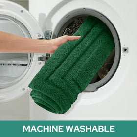 HOMEIDEAS machine-washable bath rugs simplify cleaning and care