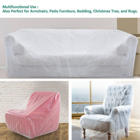 HOMEIDEAS king-size mattress bag, closed, shields against dust and moisture.