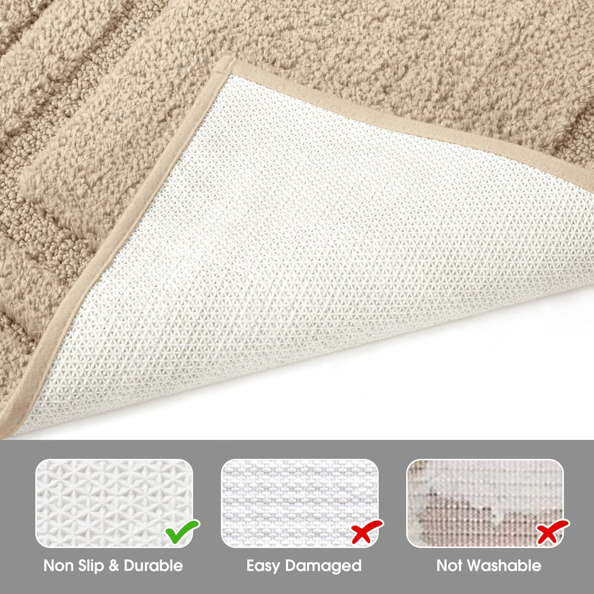 HOMEIDEAS microfiber texture close-up emphasizes absorbent, fast-drying fibers.