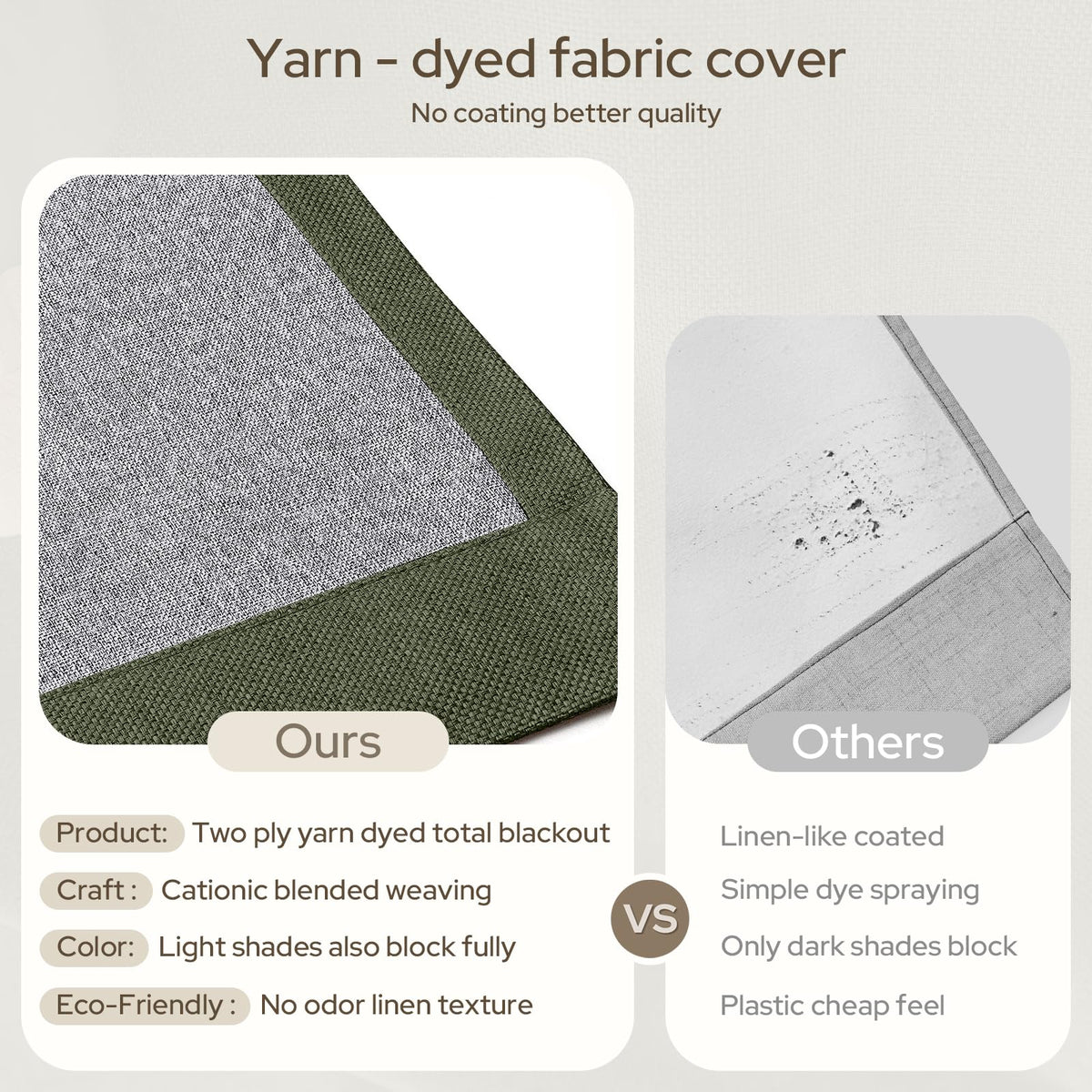 HOMEIDEAS back-tab detail emphasizes secure, long-lasting hanging.