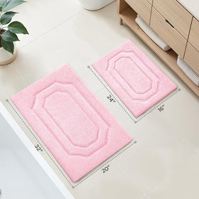 HOMEIDEAS pink-bathroom-rug-decor-multi-use enhances cozy spaces and decor