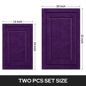 HOMEIDEAS two size options 20x32 and 16x24 for versatile placement