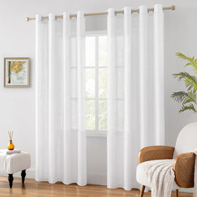 HOMEIDEAS two-panel set ready to install on standard rods