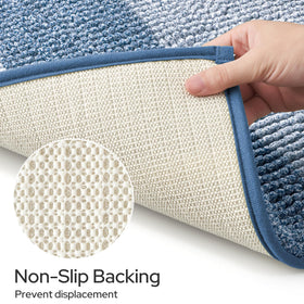 HOMEIDEAS versatile mats suitable for bathrooms, kitchens, and entryways.