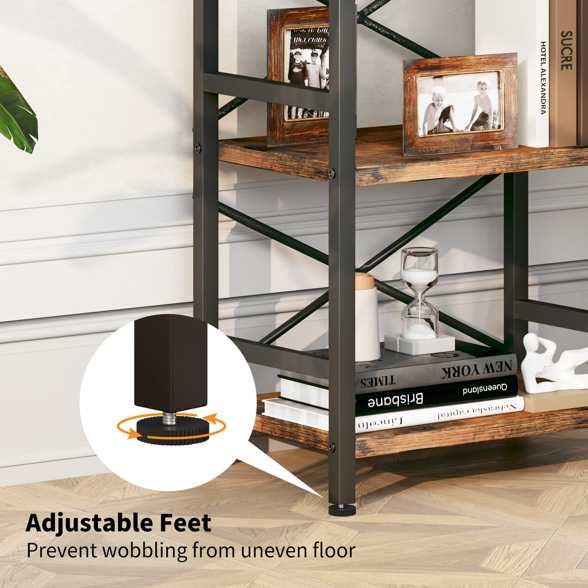 Homeiju Etagere assembly manual enables quick setup