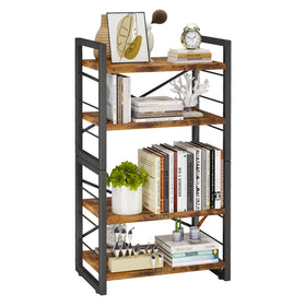 Homeiju versatile display shelf organizes books, magazines, and decor.