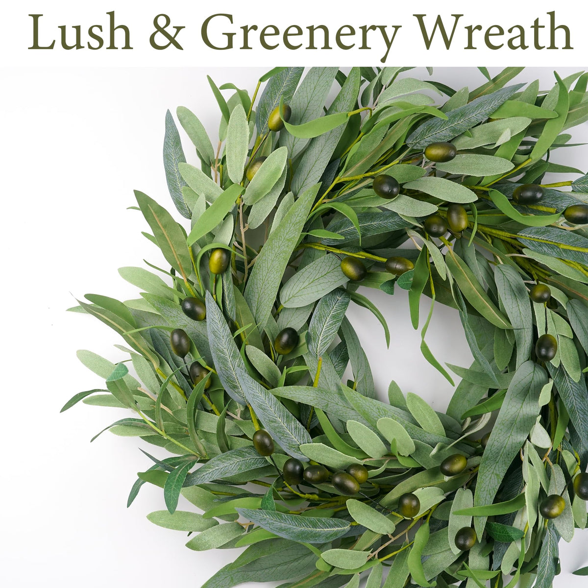 HomeKaren wedding front-door decor wreath creates elegant ceremony focal.