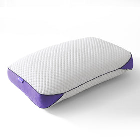 HOMELAB adjustable memory foam pillow with removable cover for customizable comfort.
