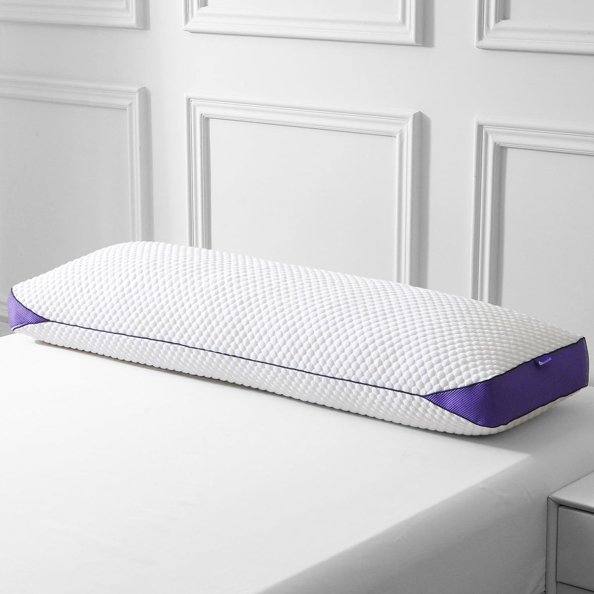 HOMELAB adjustable shredded memory foam pillow with removable cover offering customizable loft.