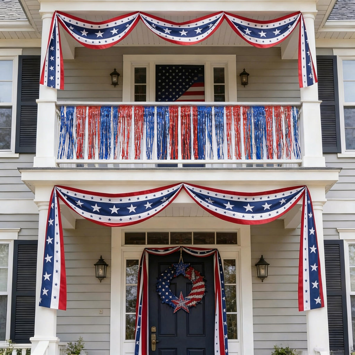 HOMELEX indoor outdoor patriotic décor for year round use