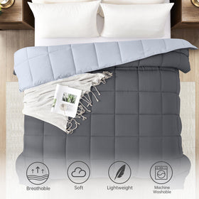 Homelike Moment comforter shows multiple color options for personal style