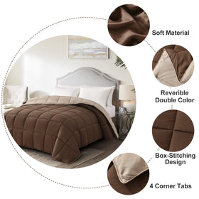 Homelike Moment easy-care machine washable and quick-dry comforter