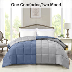 Homelike Moment comforter with four corner tabs anchors duvet covers securely.