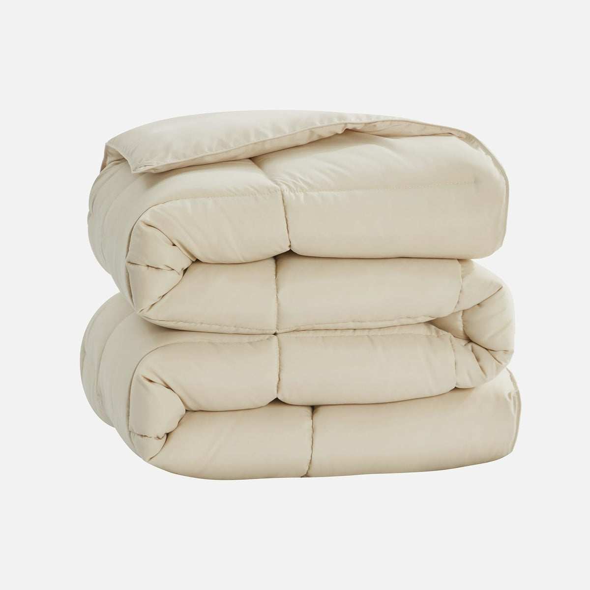Homelike Moment beige fabric texture feels soft and breathable.