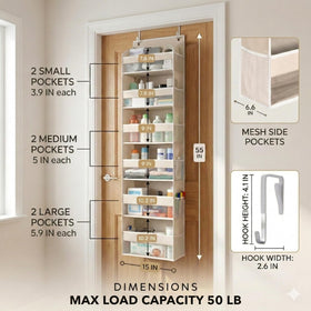 HOMELUX THEORY six front pockets designed for easy access items