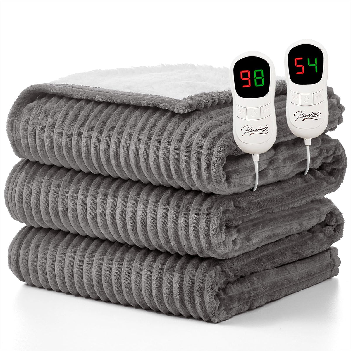 Homemate king-size blanket on bed, bed-setup scene for warm evenings.