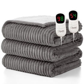 Homemate king-size blanket on bed, bed-setup scene for warm evenings.