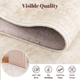 Homemate rug anti-slip backing image highlights secure placement.