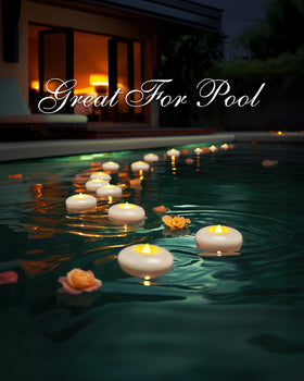 Homemory reusable safe tealights reduce waste at events