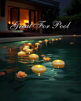 Homemory flameless candle is easy to activate by water contact.