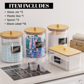 HomePekite waterproof labels stay put and remove cleanly for quick relabeling.