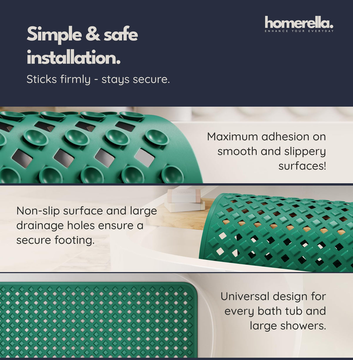 Homerella skin-friendly material suitable for sensitive users