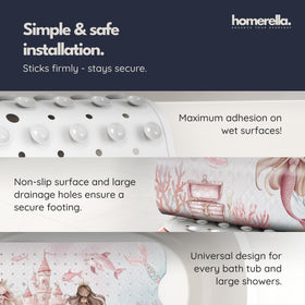 Drainage holes design promotes fast water drainage and quick drying.