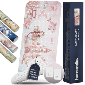Homerella Ocean Sea Animals bath mat in packaging, ideal as a baby bath essential.
