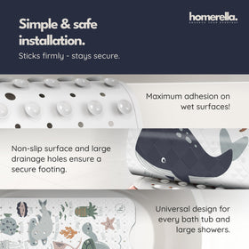 Homerella soft odorless top surface for comfortable bath time