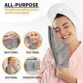 HOMERHYME machine-washable towels endure hundreds of cycles.
