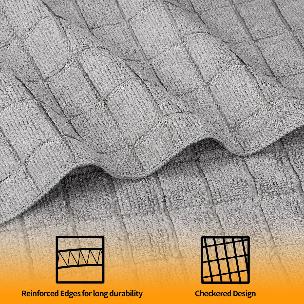 HOMERHYME soft skin-friendly towels prevent irritation while drying.