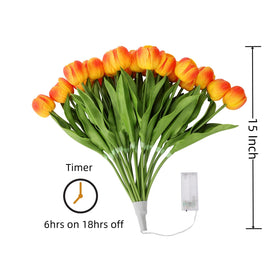 Homeseasons bendable stems allow flexible floral styling.