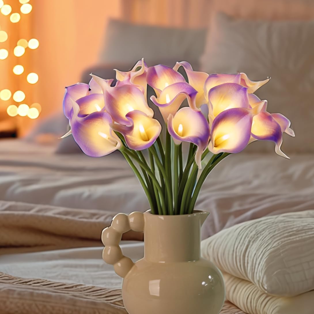 HOMESEASONS bendable stems let you craft a fresh-from-the-garden look.