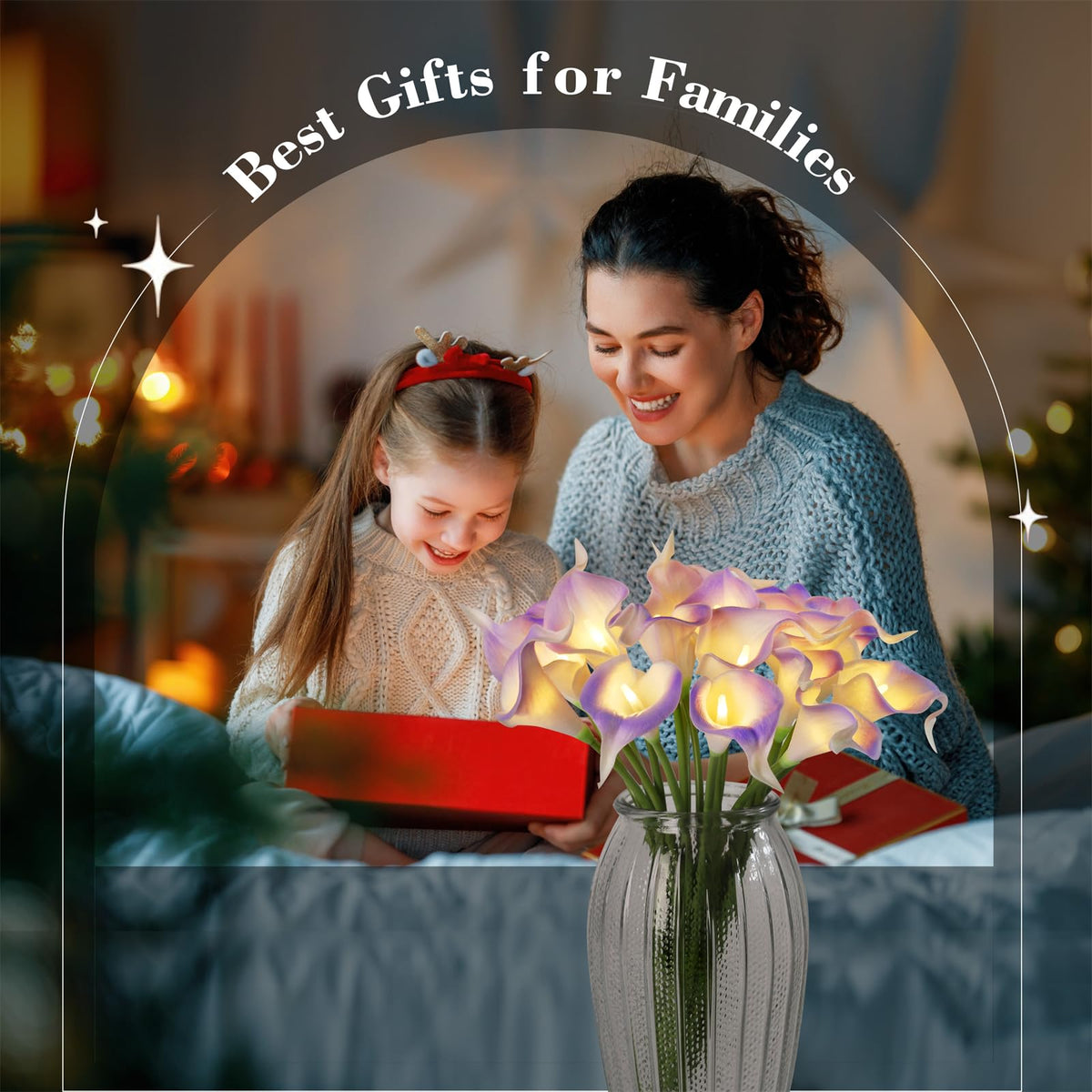 HOMESEASONS gift-ready Calla Lily set elevates weddings and parties.