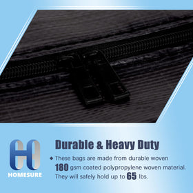 HOMESURE durable 180gsm coated polypropylene for durable storage.