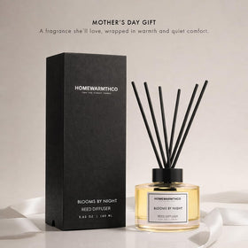 Homewarmthco Blooms by Night packaging gift-ready for holidays and celebrations
