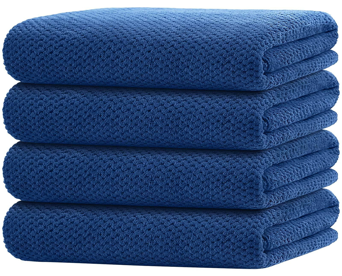 HOMEXCEL bath towel 30x60 overview shows plush microfiber for soft daily use