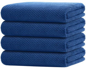 HOMEXCEL bath towel 30x60 overview shows plush microfiber for soft daily use