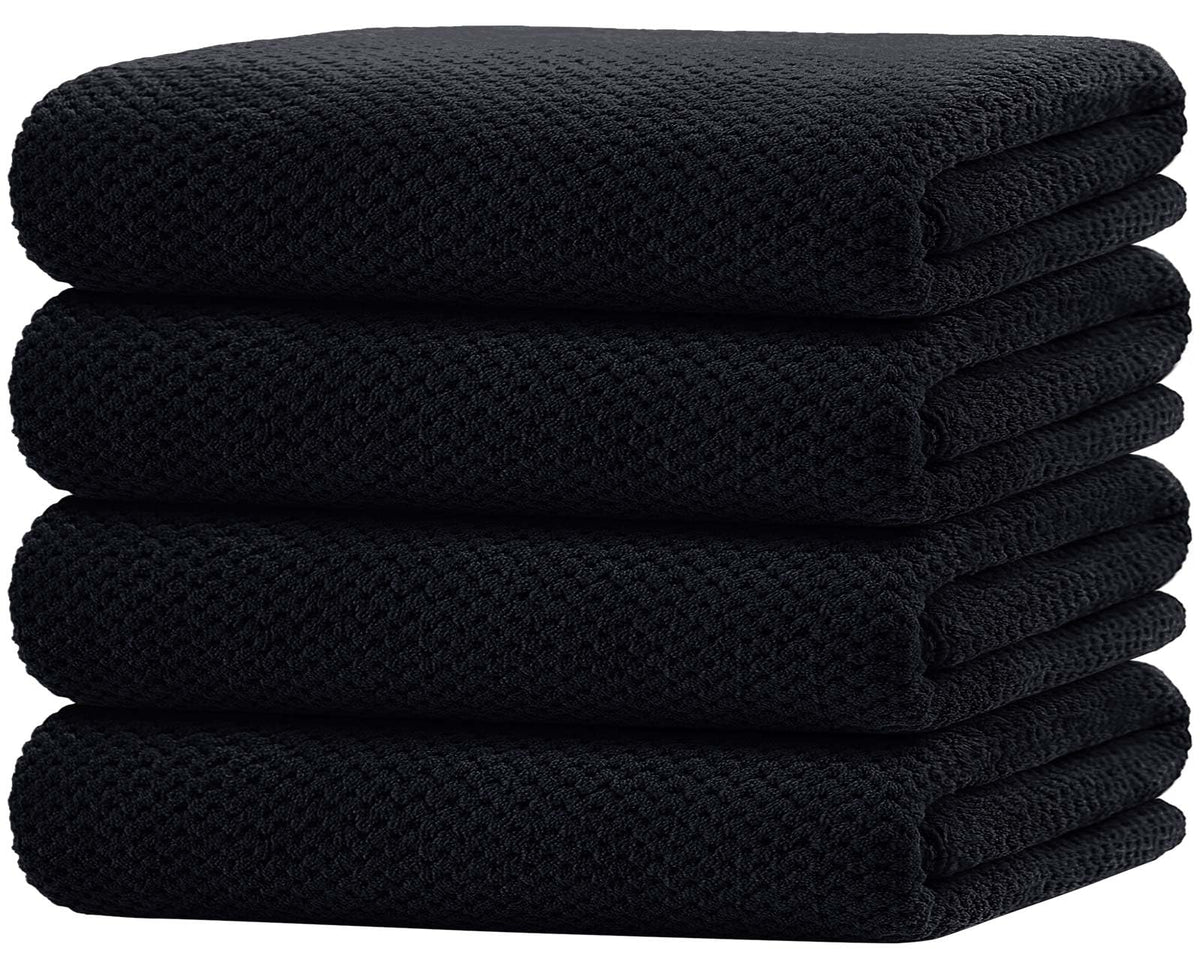 HOMEXCEL bath towel set four-pack display of soft texture for everyday comfort