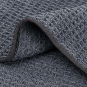 HOMEXCEL waffle towel set quick absorb for fast drying after showers.