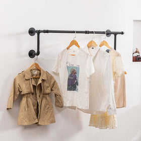 Homeyeeng two-pack setup ready for quick laundry room or closet organization.
