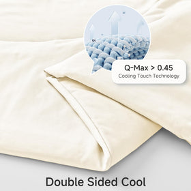 HOMFINE breathable polyester filling promotes airflow and temperature regulation